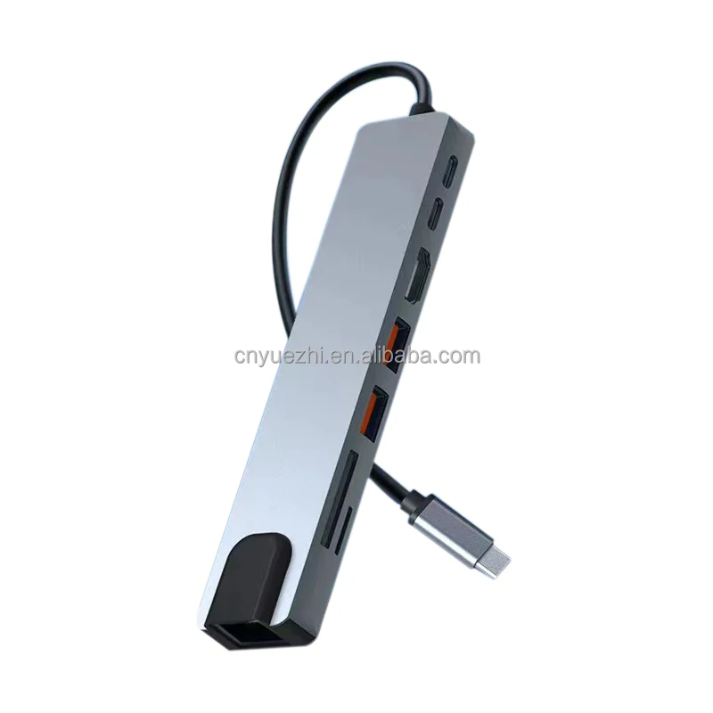 Pd 100 Вт usb 3,1 gen2 Тип c на Тип c usb 3,0 ethernet адаптер концентратор с rj45 10 100 1000 hdtv 2,0 4k волокно