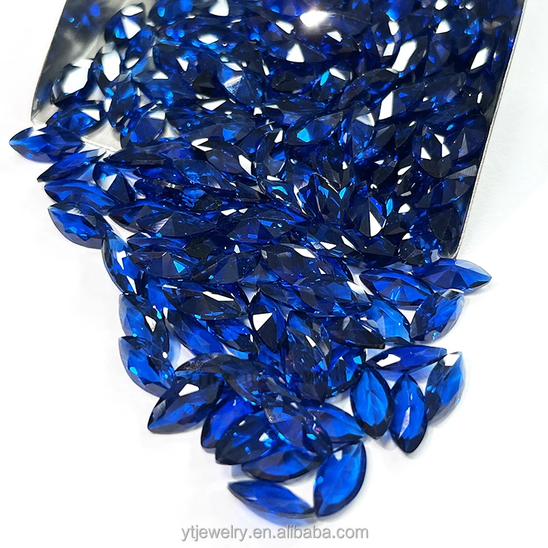 High Quality Marquise #113 Loose Gemstone Synthetic Spinel Gems for Jewelry Making