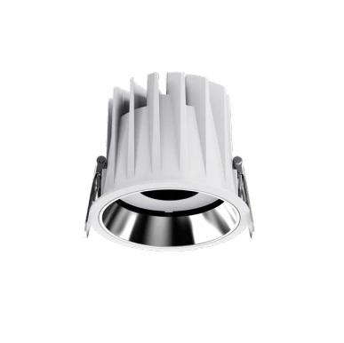 Nordic Style COB LED Downlight High Power Ceiling Mounted Spotlight Gold Surface Anti-Glare Living Room Kitchen Warm White 3000K