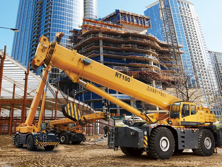 70 Ton Rough Terrain Crane Mobile Truck Crane RT70E With Discount Price in Stock