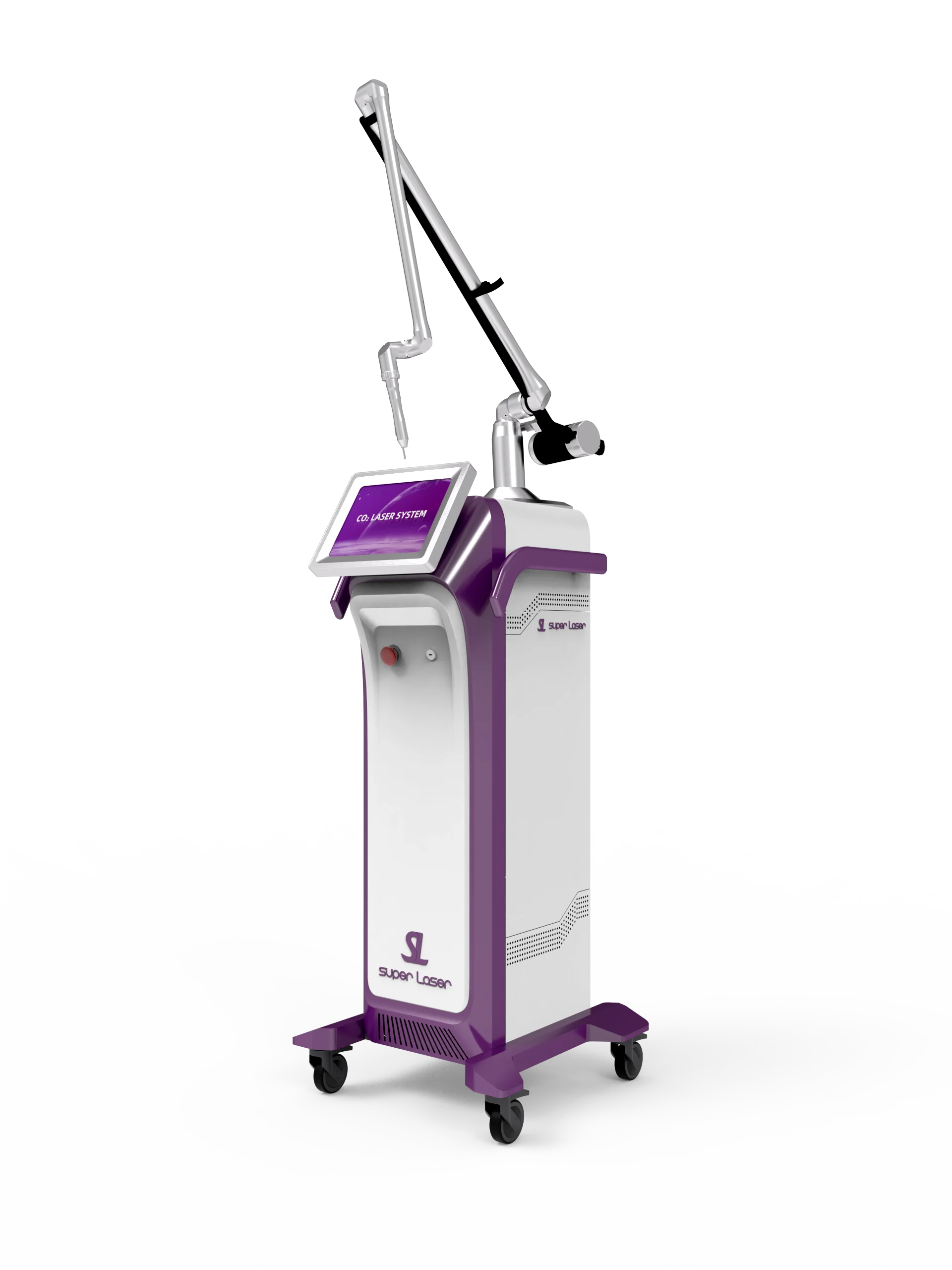 RF tube 30w Stationary CO2 Medical Fractional Laser Machine Anti-Puffiness Carbon Peeling Anti-Aging Skin Resurfacing Treatment