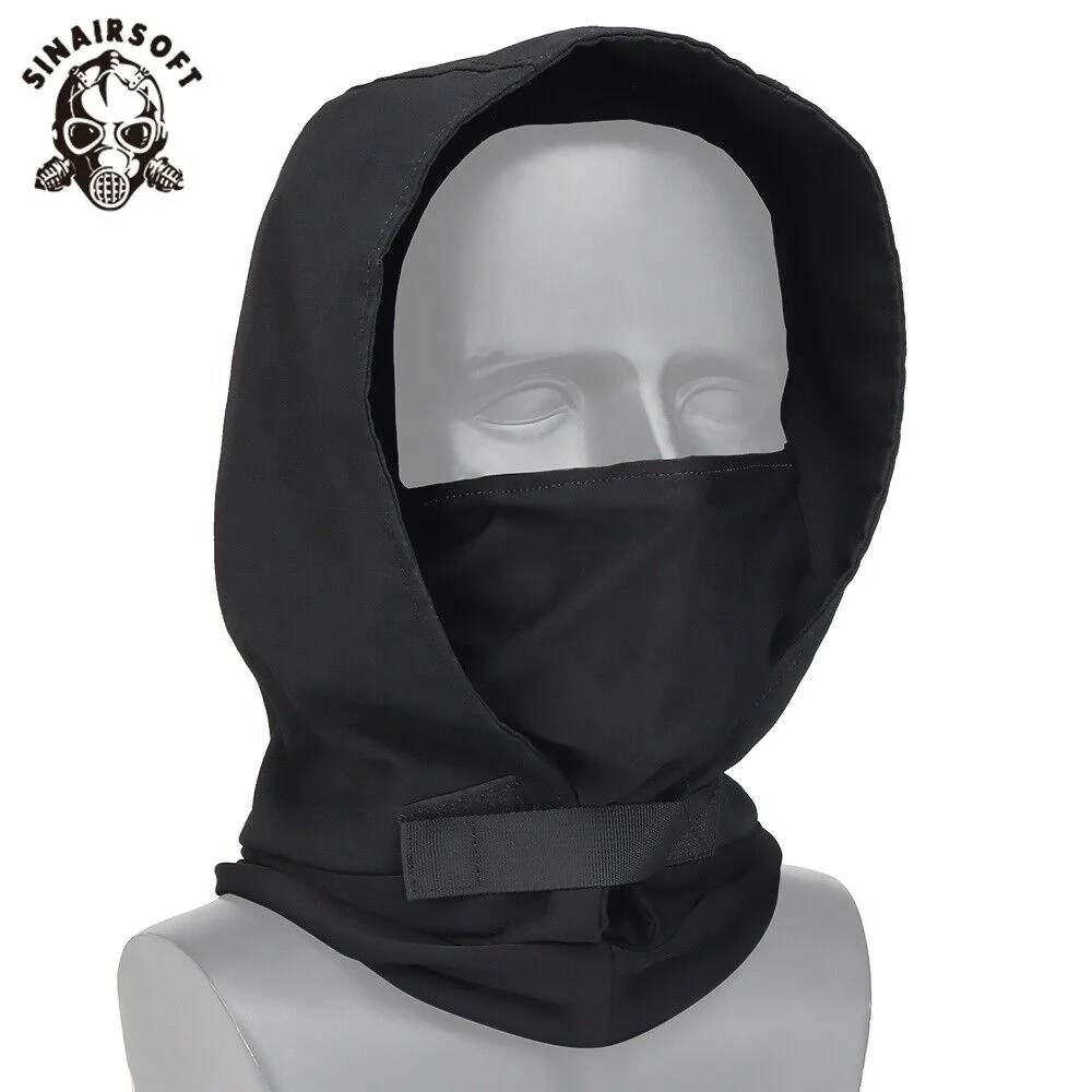 Tactical Half Face Mask Assassin Balaclava Hood Protection Masks
