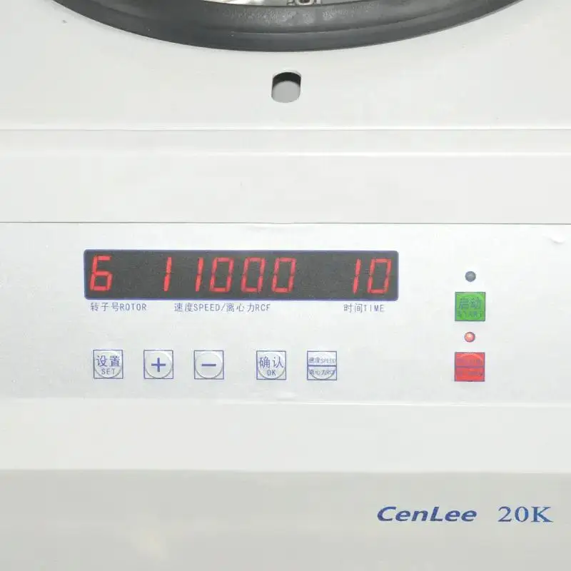 Cenlee20K 20000rpm 6x100ml Fixed angle rotor Benchtop high speed centrifuge machine