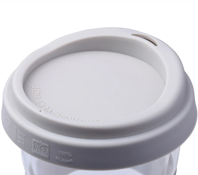 Mochic 300Ml Reusable Travel Mugs For Promotional Gift 10Oz Customize Heat-Proof Double Wall Glass Tumblers Coffee Drinking Cup