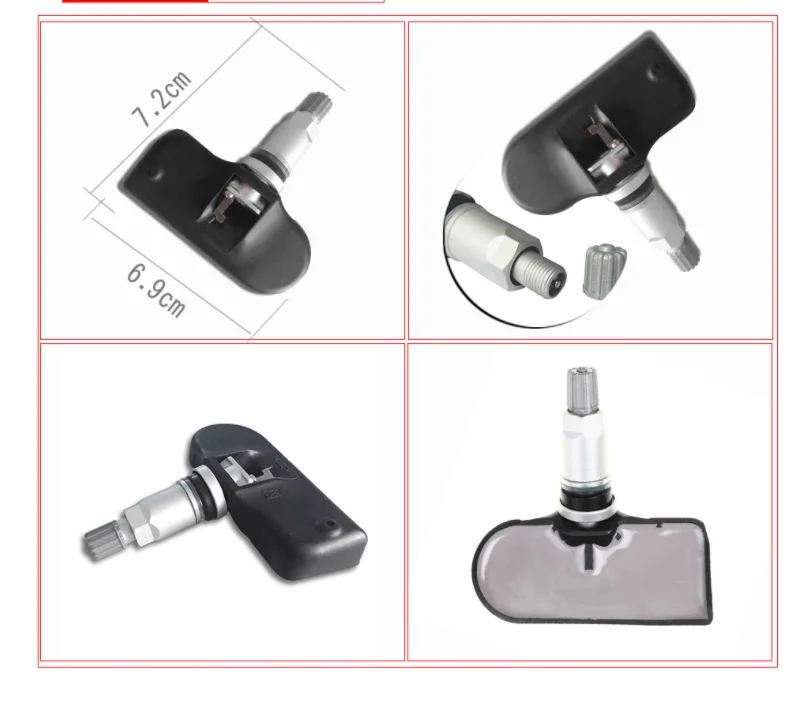 Универсальный датчик давления в шинах TPMS OEM 42753-TG7-A51 производство