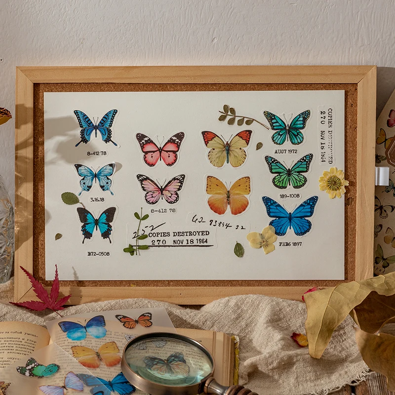 16Pcs Diary Sticker Scrapbooking Memories Collection Planner Japanese Junk Journal Kawaii Decorative Stationery Craft Sticker