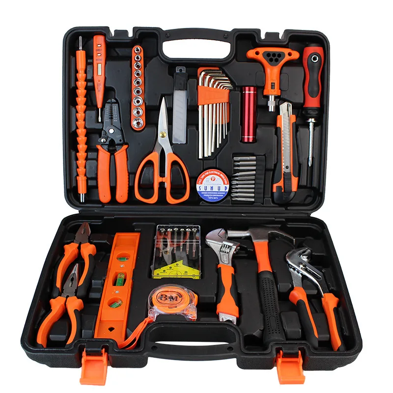 Case Package Tool Sets Hardware Electrical Power Kit Combination Box Drill Machine Set Hand Wrench Other Home Improvement