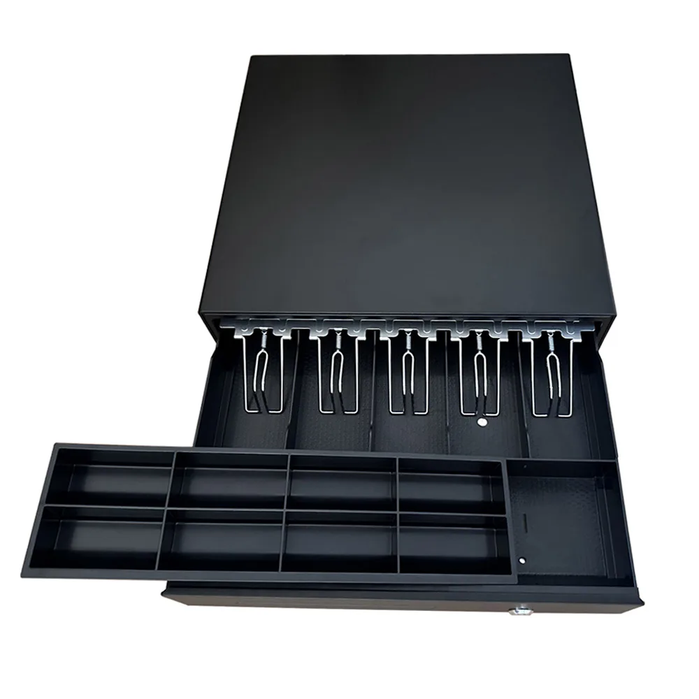 HER-415A 5 Coins Tray Money Drawer 12V Or 24V With RJ11 Interface Model Money Cash Box Drawer