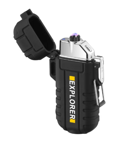 Windproof Rechargeable Flameless Cigarette No Gas e-lighter usb Lighter