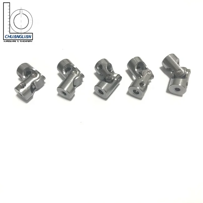 Micro Steel Connector Universal Cardan Joint with DC Motor
