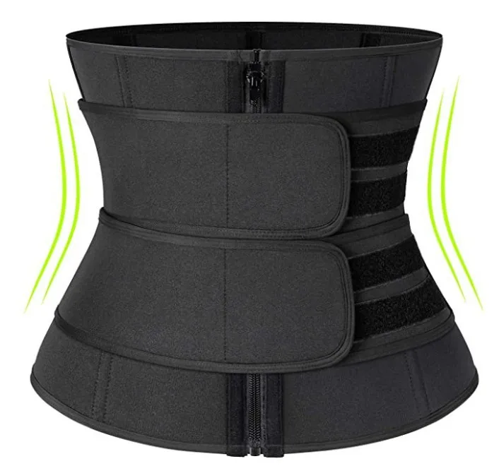 Hot Selling Neoprene Sauna Waist Trimmer Corset Sweat Slimming Belt Body Shaper Waist Trainer