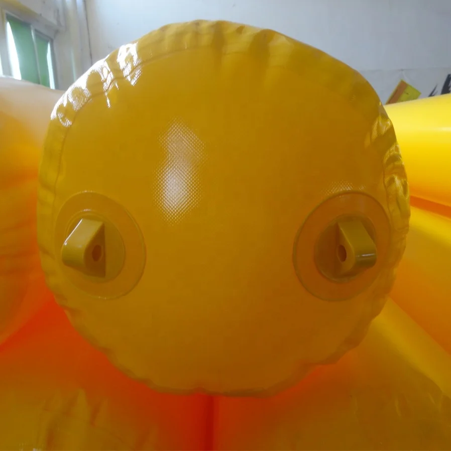 3m long colorful Inflatable Tube , Inflatable Buoy water pipe For Sale