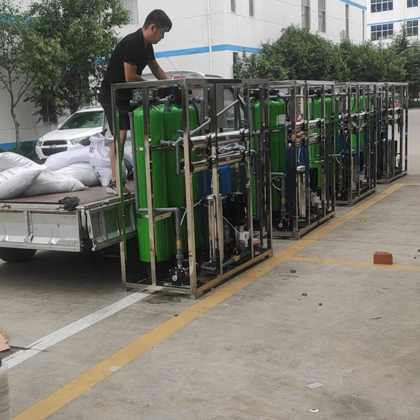 1000lph R.O system Slt machine costs machine water treatment purifier 500LPH Ro 500LPH Tap water drilling 2m3 per hour Borehole