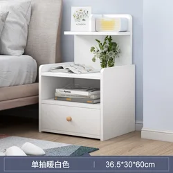 Hot selling simple bedside table for bedroom modern nightstand for small place bedside cabinet with storage drawers