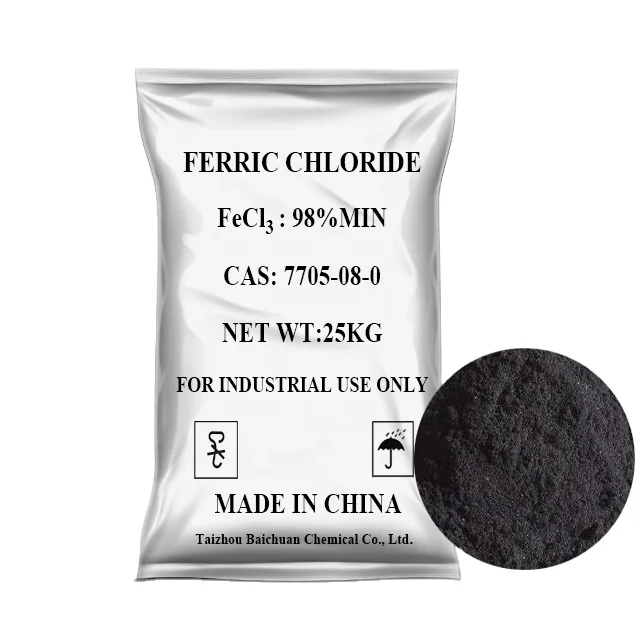 Ferric Chloride 40% Solution Ferric Chloride Liquid for water treatment