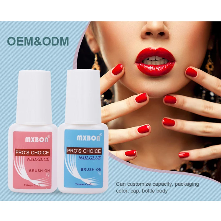 7g Mxbon Nail Glue For Decoration Rhinestone False Nails DIY Nail Art Tips Adhesive Tool OEM