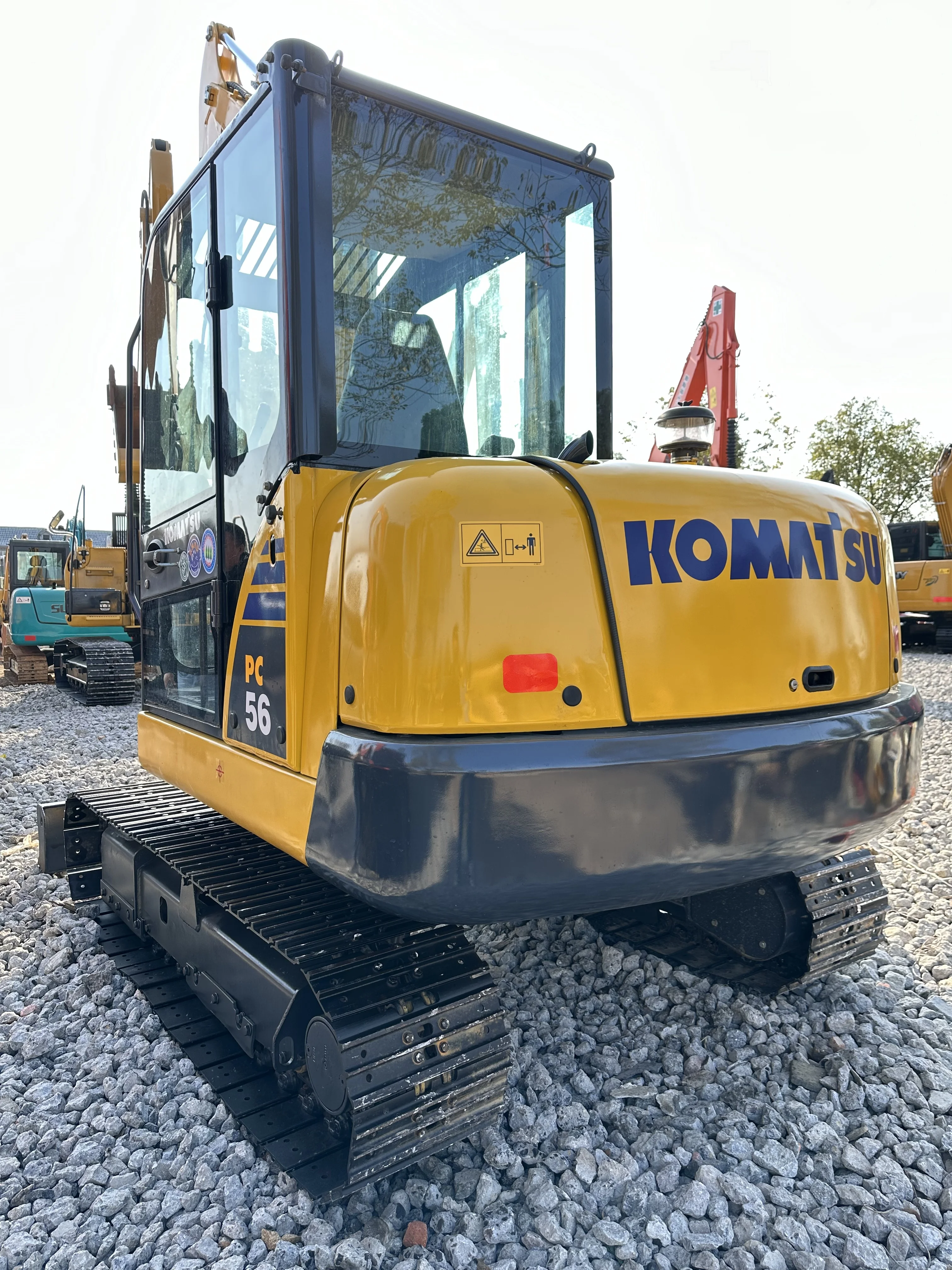 Komatsu PC56 PC35mr PC40 PC70 PC55mr PC60 PC110 PC120 лучшее качество б/у мини-экскаватор Землеройная техника в хорошем состоянии
