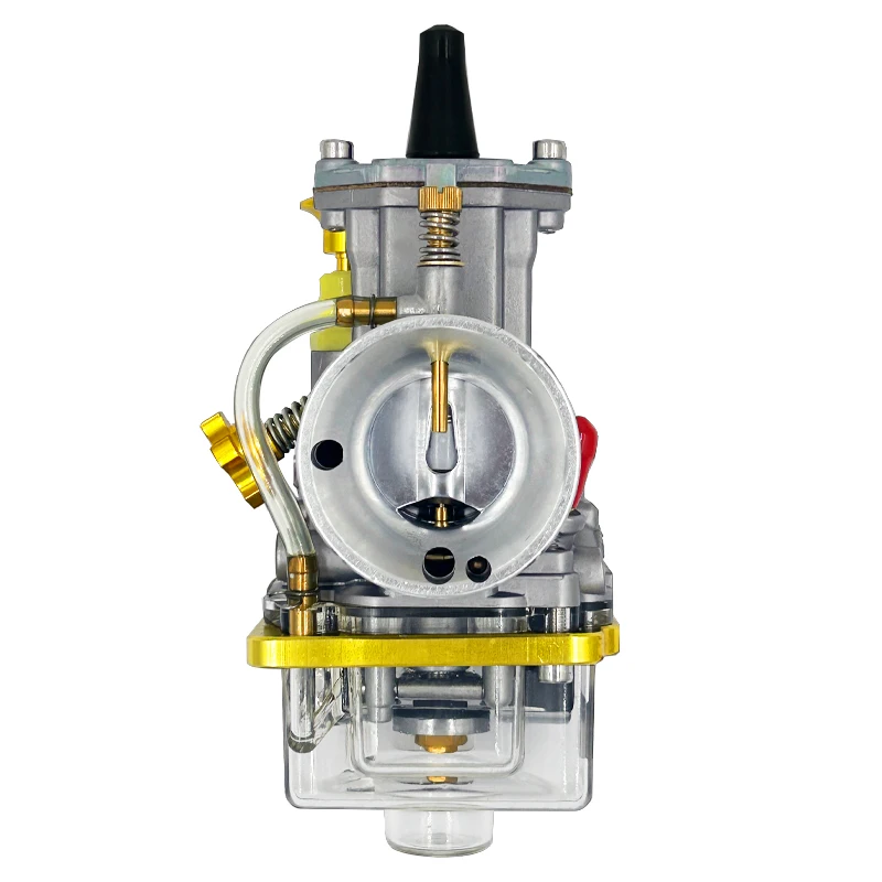 Universal pwk carburetor 24 26 28 30 32 34mm PWK clear yellow bottom cover carburetor ATV UTV Racing