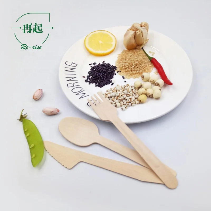 
All Kinds of Disposable Wooden Cutlery Wholesale Price, Eco-friendly and Biodegradable 