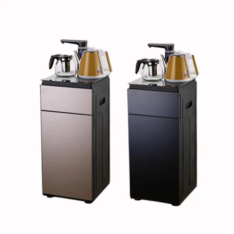cheapest  commercial electronic cooling freestanding bottom load  hot cold water dispenser cooler tea bar machine home use