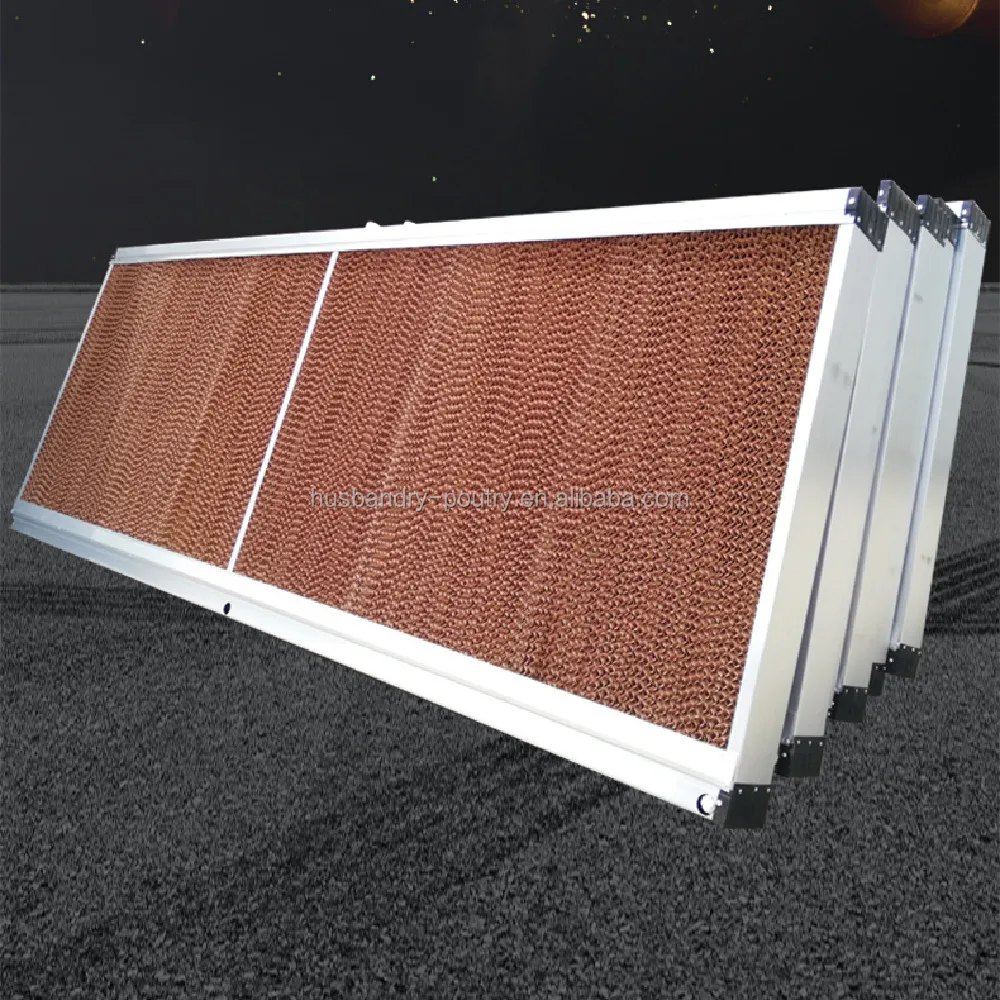 Poultry Cooling Pad Wet Curtain for Greenhouse and Poultry Farm with Frame