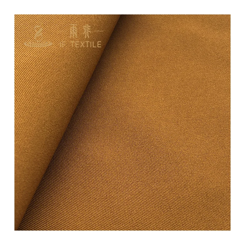 polyester T800 pongee 140gsm twill weave outdoor jacket super stretch material fabric