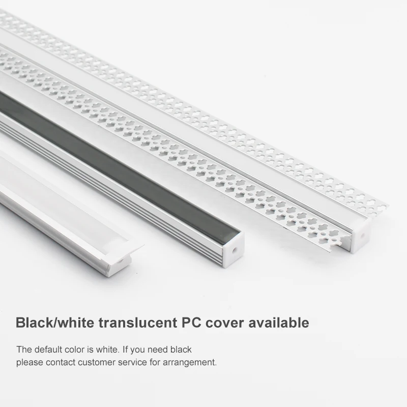 KXJ Aluminum Extrusion Profile Trimless Led Profile Strip Led Channel Recessed Drywall Led Aluminum Profile For Ceiling Wall