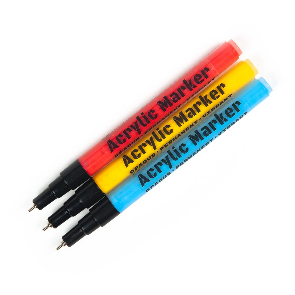 Permanent  Acrylic Marker Multifunctional Fine Tip DIY Waterproof Non Toxic Art Acrylic Marker Pen