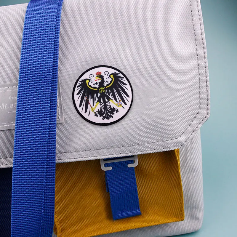 Prussian Flag Patch Empire Eagle Embroidery Badge War Accessories