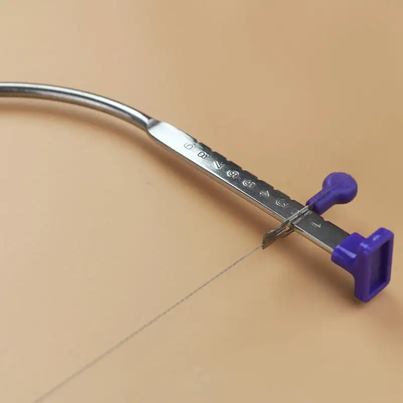 plastic handle double line cake toast cutter high toughness high hardness wafer breaker Slicer