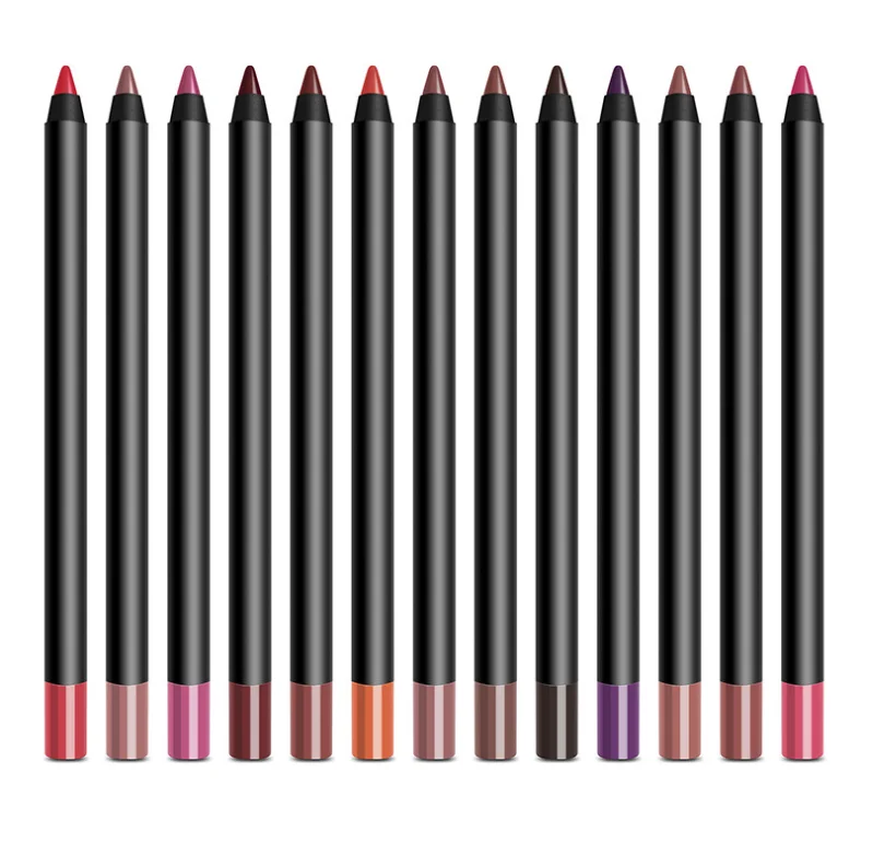 lipistic set creamy vendor private label nude lipliners pencil lipliner