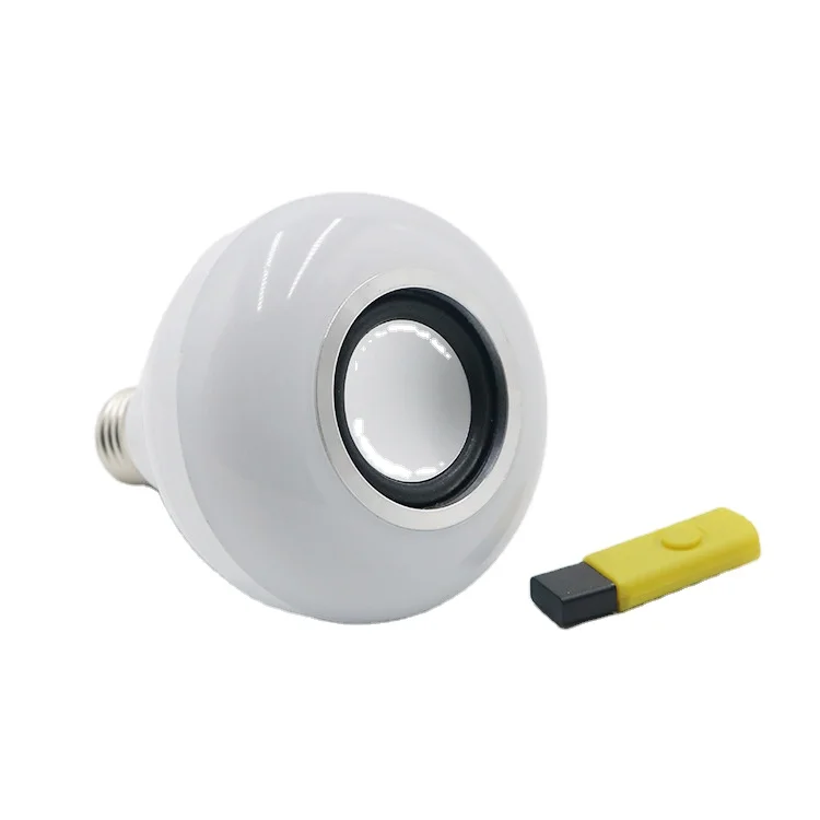 Fashional Multicolor Hot Sale Manufacture Music Played Multifunction E27 Smart Desk Dance Floor KTV Stage Light Bulb