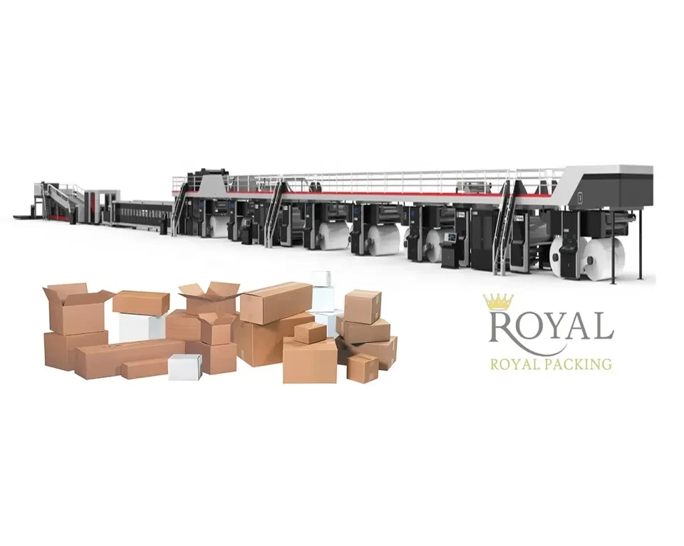 Автоматическая 5 слоев, гофрированные, различного вида завод производственная линия картона гофрированной машина по производству