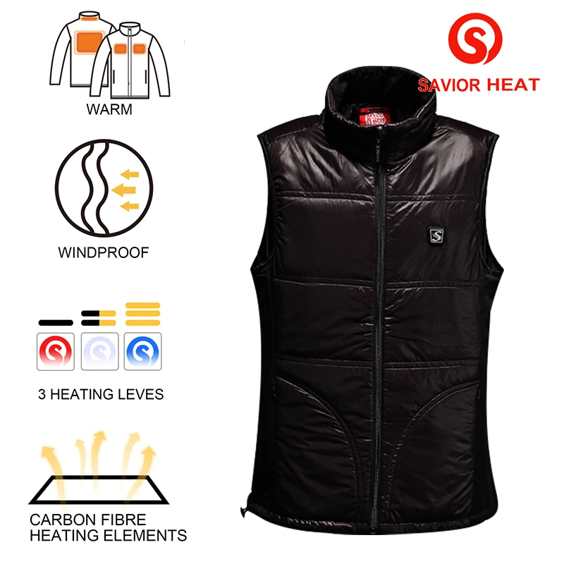 Hot New Products Cotton Work Softshell Button Rechargeable Heated