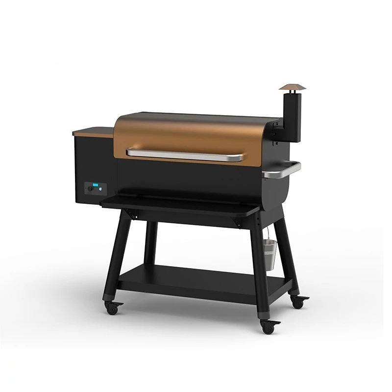 Outdoor Garden Wood Pellet Smoker Grill Portable Stainless Barbeque Smoker Bbq Grill Charcoal Grill Restaurant Kebab Shop