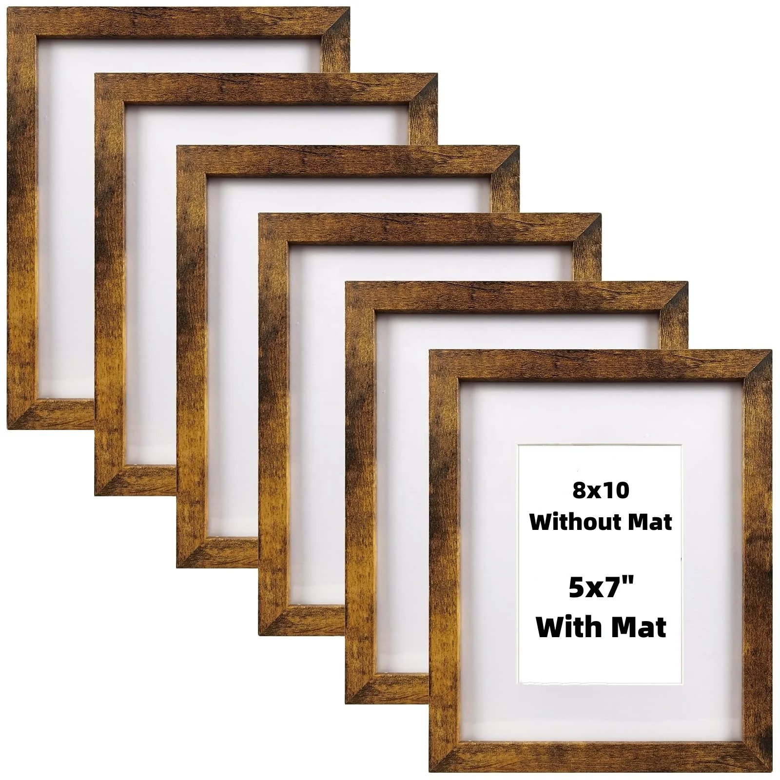 Wholesale  12 Colors 4x6 5x7 6x8 8x10 8x12 16x20 inch A3 A4 A5 Custom Size Photo Frame MDF Wooden Picture Frames