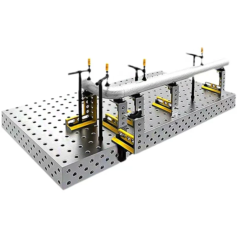 High quality and high-precision China Yuanpeng welding fixture and 2D and 3D nitriding D28 D16 welding table