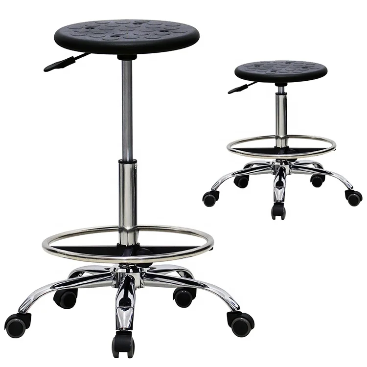 Modern Comfortable Height Adjustable Swivel Black Bar Stool Bar Chairs