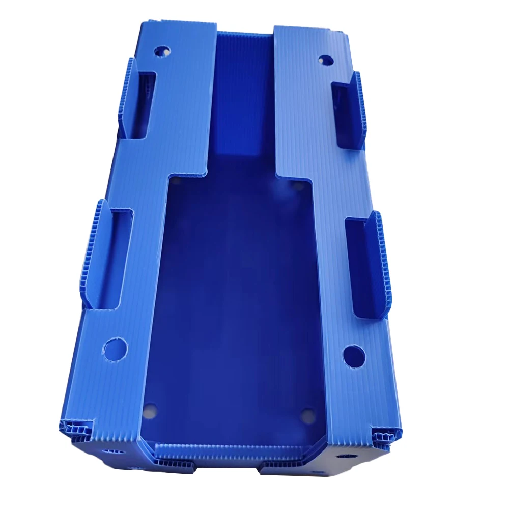 High-strength warehouse storage corrugated plastic stacking pick bins