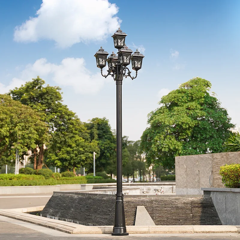 2023 Factory Directly Supply 50w 60w 100w 120w Garden Lamp LED Parking Lot lights 3000K 4000K Theme Park Lighting