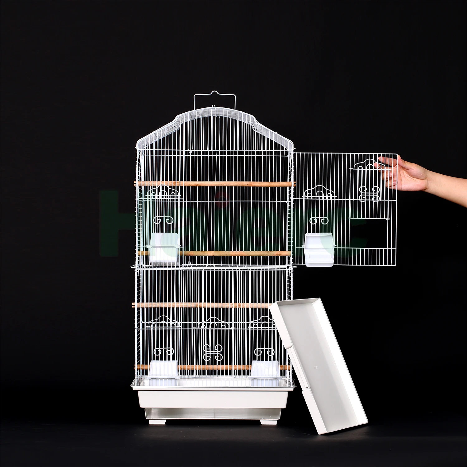 Haierc Wholesale Parrot Pigeon Breeding Cage Can Customized Hot Sell Bird Cages