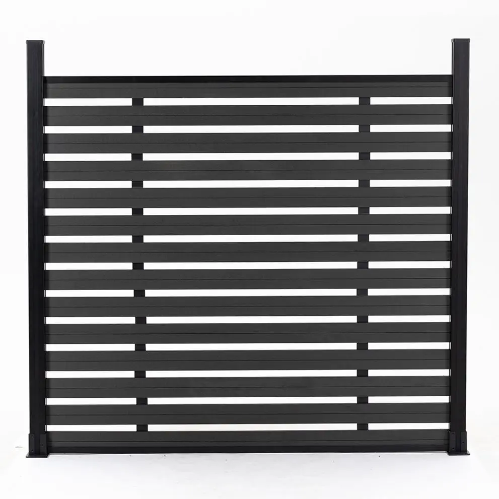 Easy Installation Multifunctional Outdoor Home Garden Railing Plastic Wall Panel Wpc Fencing