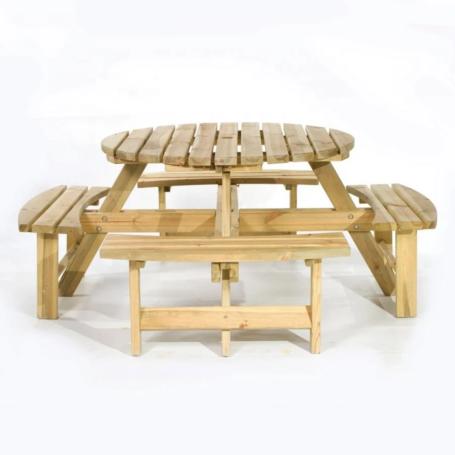 8 seat umbrella hold design perfect outdoor picnic table