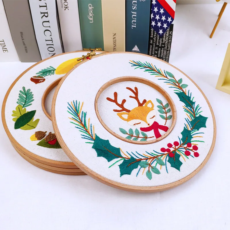 Embroidery Starter kit with Animal Design and English Instructions small order accepted