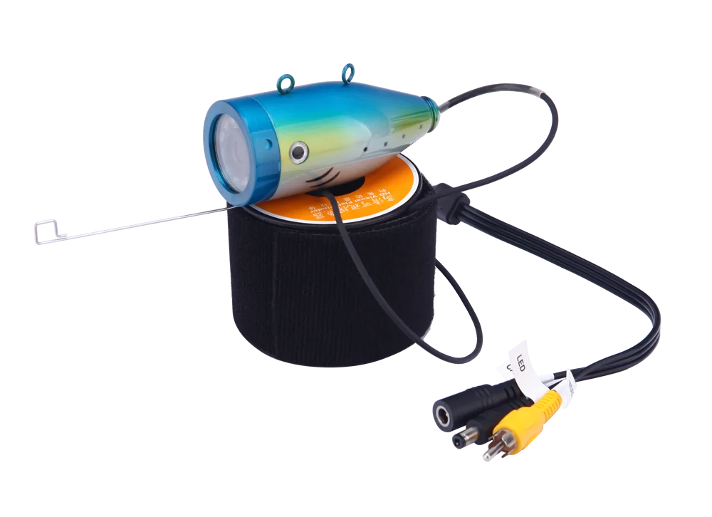 Hot Sell 7 inch 15M Color TFT/LCD  Screen Underwater Fishing Camera Fish Finder 12 White Light LED Fishing Finder With DVR Video