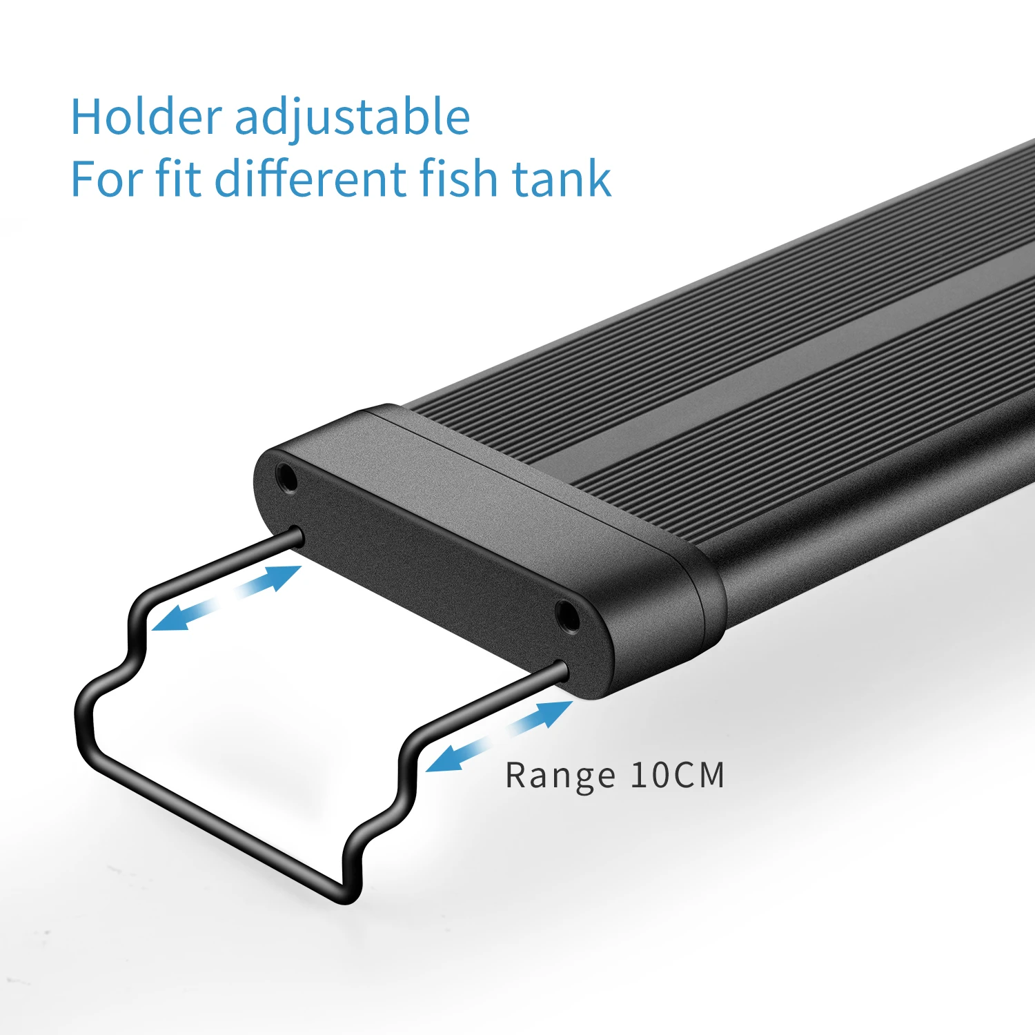  Smart Aquarium Clip Light 30-120CM Super Thin Fish Tank Planted Lamp LED EU Energy