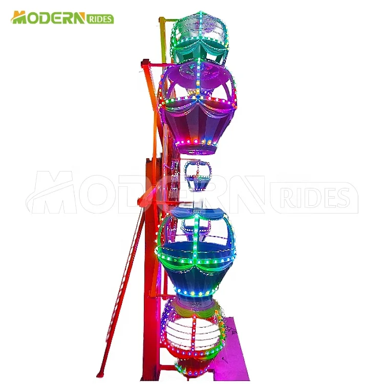Amusement park facilities attraction park equipment funfair rides mini ferris wheel for sale