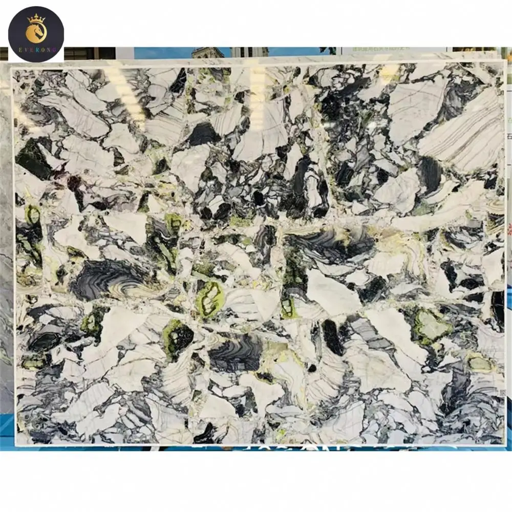 Luxury Ice jade marble Floor Covering Tiles