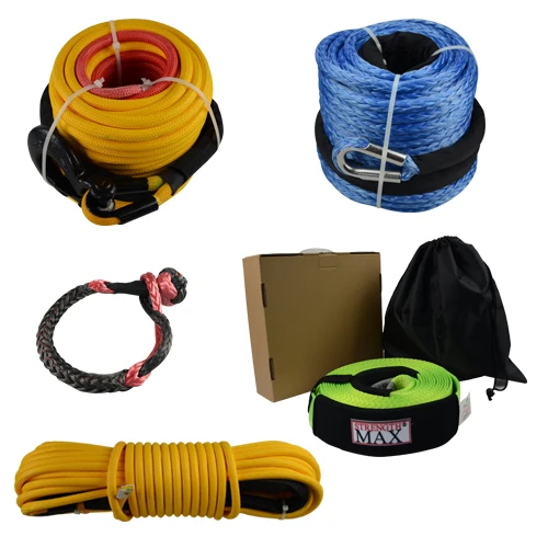 (JL ROPE)  4x4 OFF ROAD Car Accessories Emergency Tools Kinetic Recovery Rope winch rope