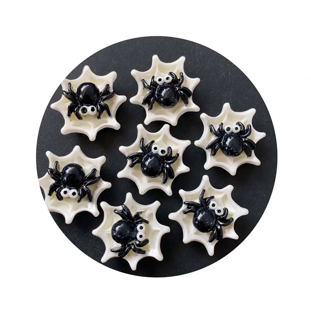 Factory Wholesale Phone Case Cream Glue DIY Decoration Charms Halloween Ghost Flatback Resin Cabochons